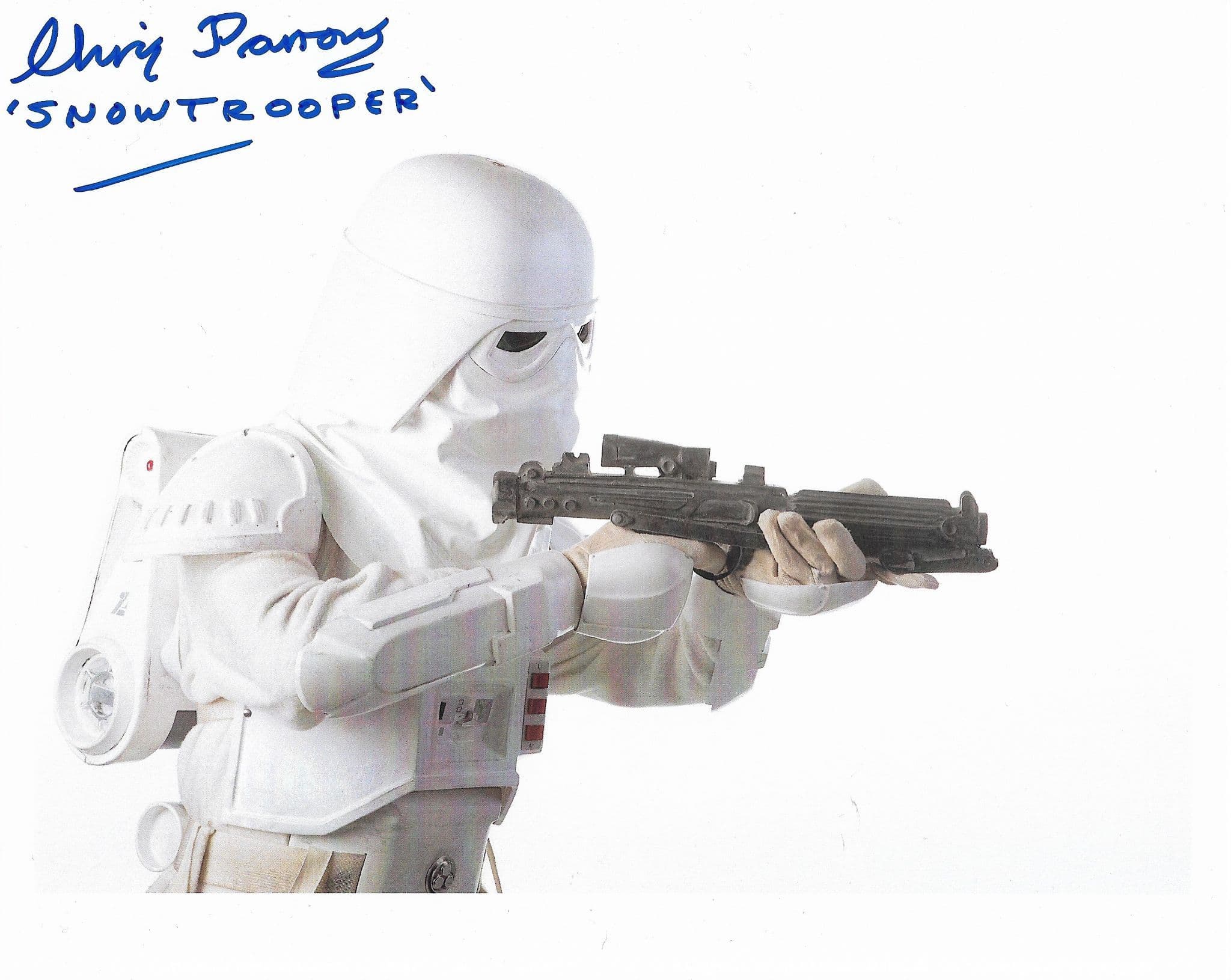 Snowtrooper autograph